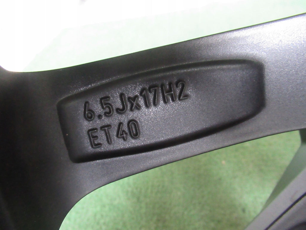 1x Alufelge 17 Zoll 6.5" 5x100 40ET 657601025E Skoda Fabia Iii Rim Wheel