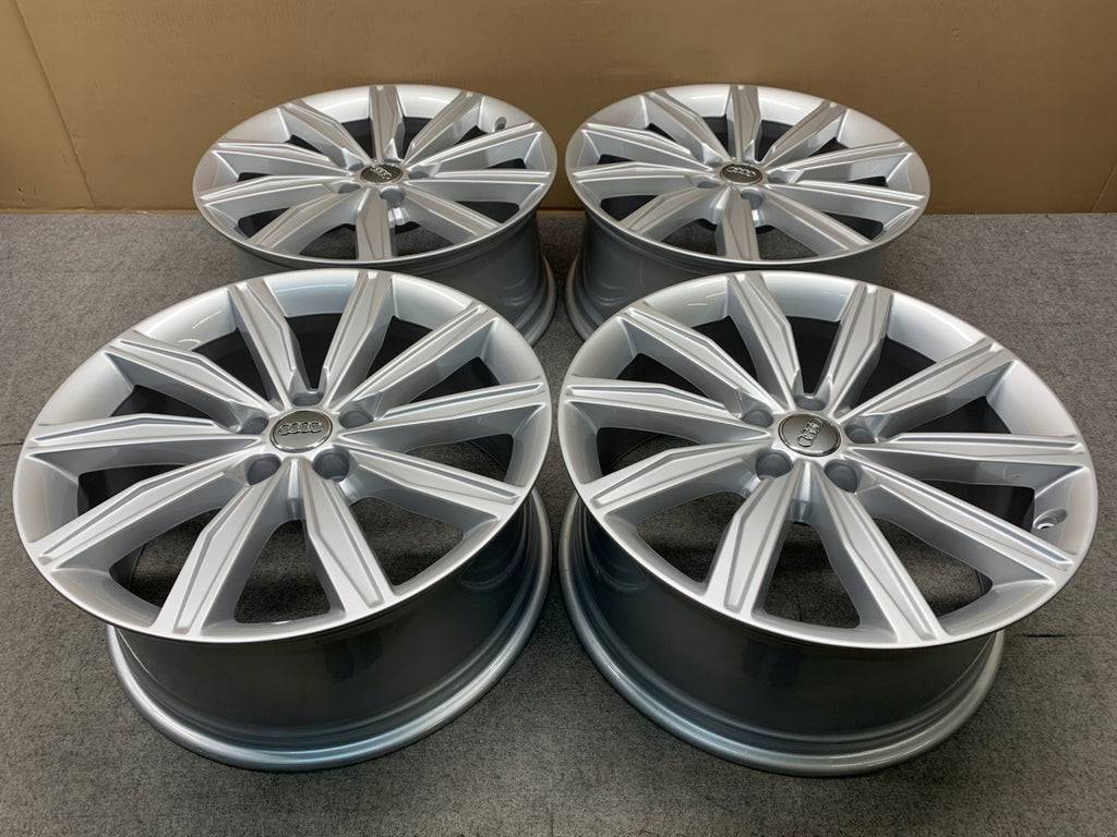 4x Alufelge 19 Zoll 8.5" 5x112 40ET Glanz Silber 4K0601025G Audi A6 C8 Rim Wheel FEL7729038147ue