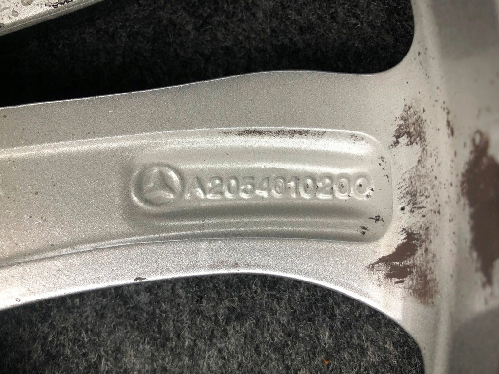 1x Alufelge 17 Zoll 7.0" 5x112 48ET A2054010200 Mercedes-Benz W205 A205 FEL7048412534ka