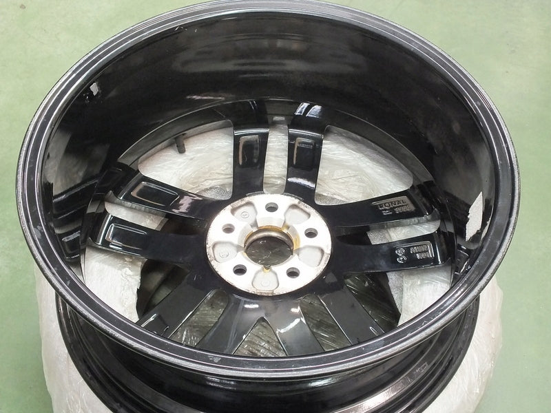 1x Alufelge 18 Zoll 7.0" 5x100 51ET Glanz Schwarz 6F0601025 Seat Rim Wheel