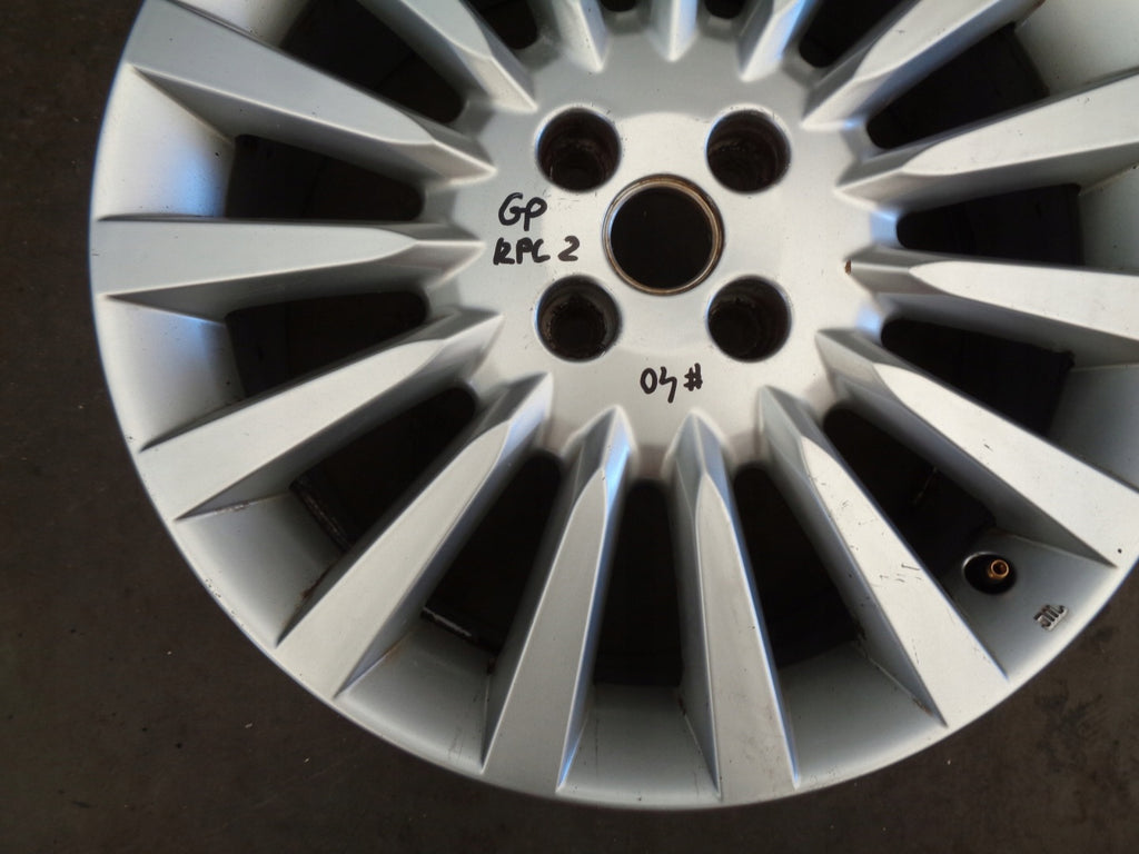 1x Alufelge 17 Zoll 6.5" 4x100 46ET Silber 51767998 Fiat Punto Evo Grande FEL1427660807gt