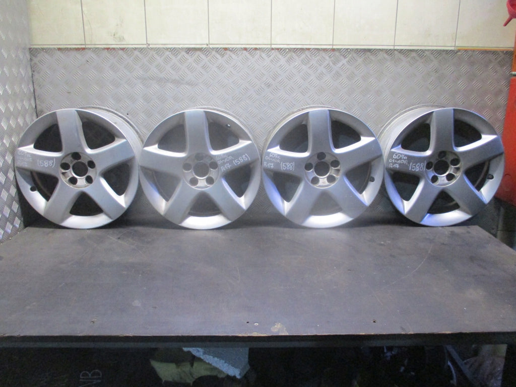 4x Alufelge 17 Zoll 7.0" 5x108 Fiat X Rim Wheel FEL2023217042ew