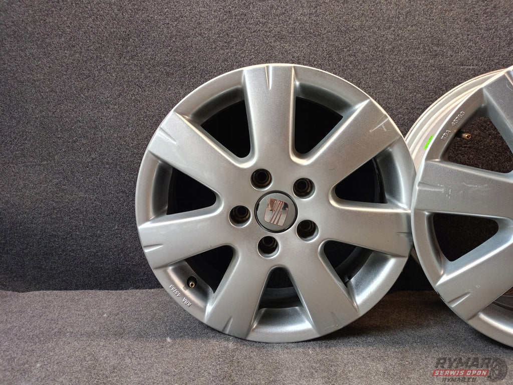 4x Alufelge 16 Zoll 6.0" 5x112 50ET Glanz Silber 1T4071496 Audi Rim Wheel FEL6305174579eq