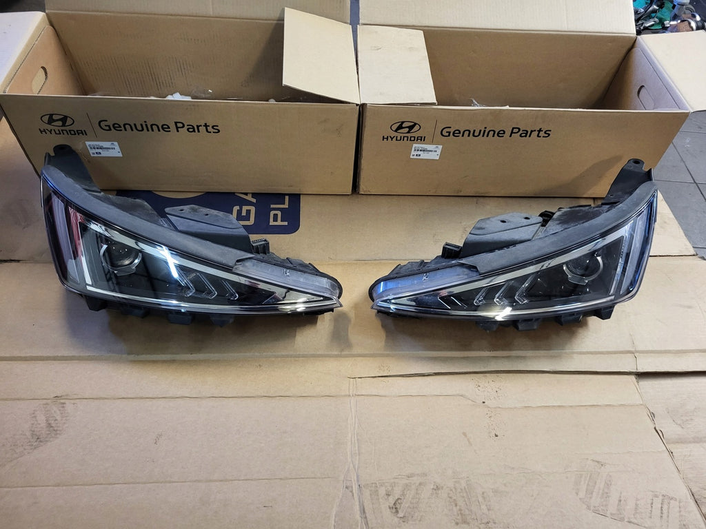 Frontscheinwerfer Hyundai Elantra 89101F2500 Links Scheinwerfer Headlight