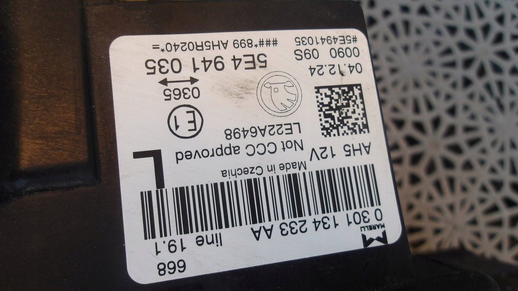 Frontscheinwerfer Skoda Octavia IV 5E4941035 Links Scheinwerfer Headlight SCH7903511129ya