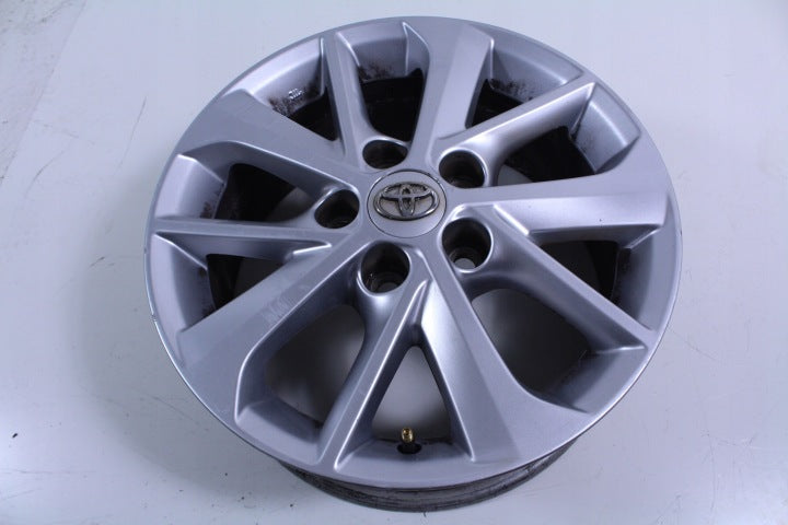 1x Alufelge 16 Zoll 6.5" 5x114.3 45ET Glanz Silber 42611-02E90 Toyota Auris FEL6926468599fm