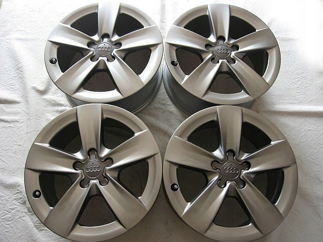 1x Alufelge 17 Zoll 7.5" 5x112 56ET Silber 8P0601025 Audi Rim Wheel