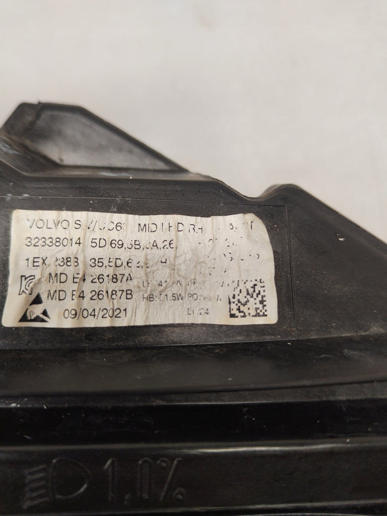 Frontscheinwerfer Volvo S60 V60 32338014 LED Rechts Scheinwerfer Headlight SCH3400246518is