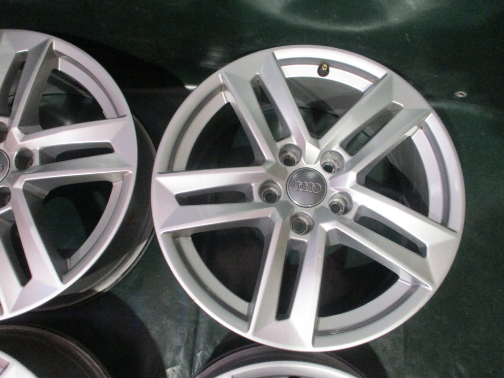 4x Alufelge 17 Zoll 7.0" 5x112 42ET Glanz Silber 8W0601025 Audi Rim Wheel FEL9225137006gf