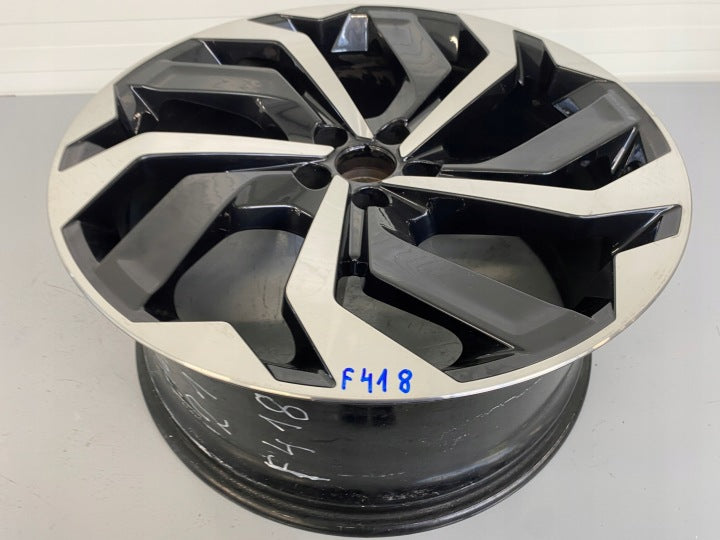 1x Alufelge 21 Zoll 9.5" 5x112 36ET Glanz Schwarz 4KE601025A Audi E-Tron FEL4769531975ov