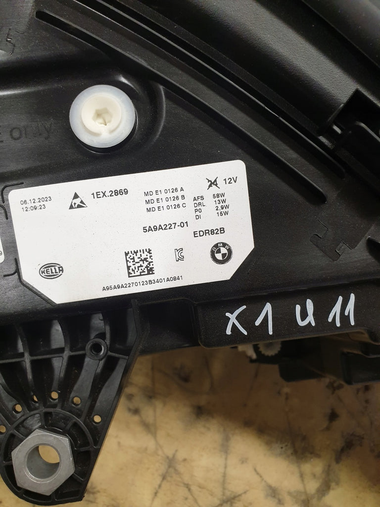 Frontscheinwerfer BMW X1 5A9A227-01 LED Ein Stück (Rechts oder Links) Headlight SCH8598624875qm