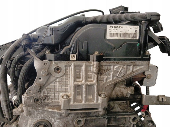 Motor BMW F21 F20 N47D16A 1.6 95PS 70kW 180TKm 2011 Diesel Engine Komplett MOT4280700638lz
