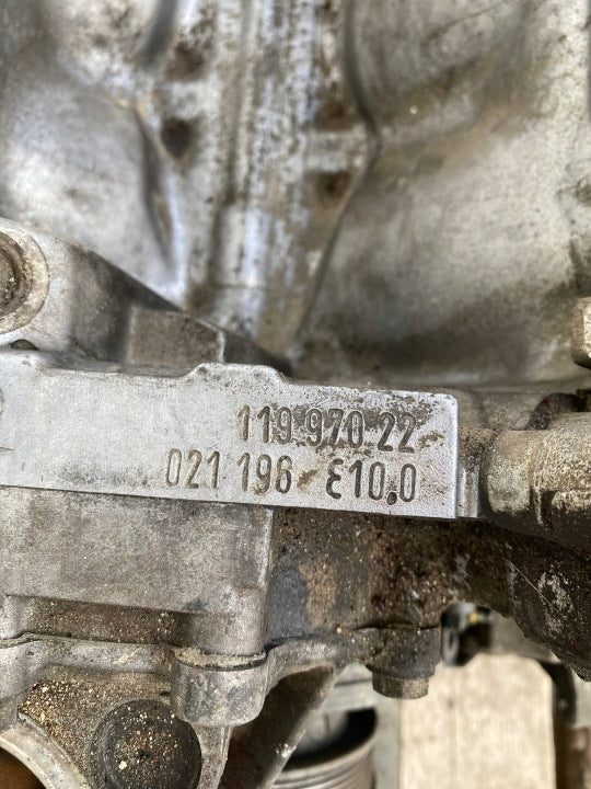 Motor Mercedes-Benz W140 119970 5.0 Benzin Engine Unkomplett MOT1521702251bu