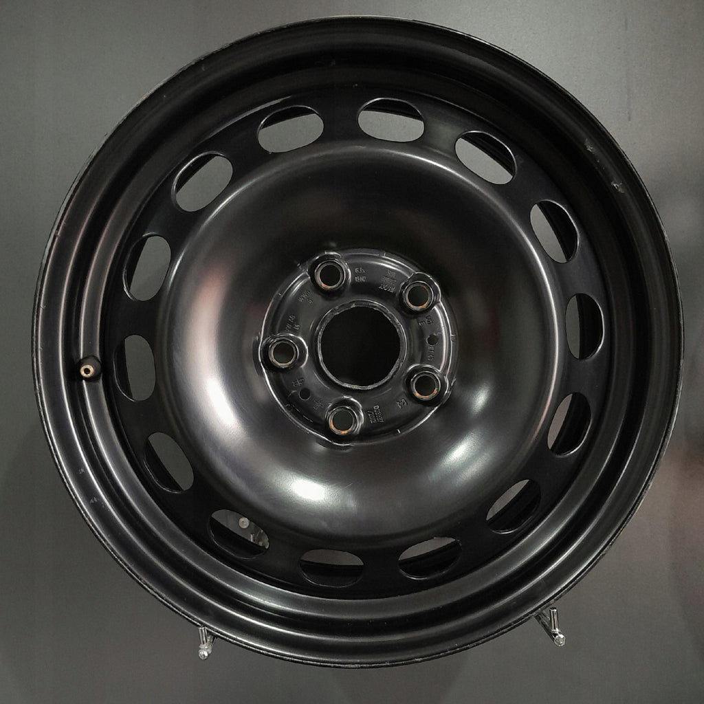 4x Alufelge 16 Zoll 6.0" 5x112 43ET Glanz Schwarz 5Q0601027AM VW I Rim Wheel FEL1970048946vs