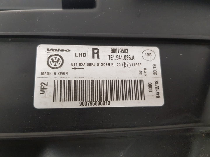 Frontscheinwerfer VW Multivan Transporter 7E1941036A Full LED Rechts Headlight SCH4432962208xg