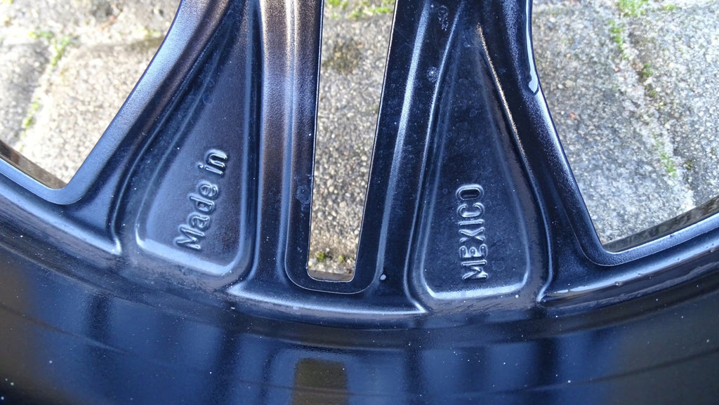 1x Alufelge 18 Zoll 7.5" 5x112 53ET Glanz Schwarz A2474015000 Mercedes-Benz W247 FEL8633631560tm