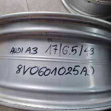 Laden Sie das Bild in den Galerie-Viewer, 1x Alufelge 17 Zoll 6.5" 5x112 43ET 8V0601025AD Audi A3 Rim Wheel FEL3668425075um