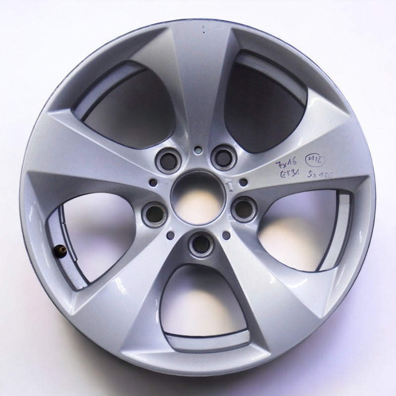 1x Alufelge 16 Zoll 7.0" 5x120 31ET Glanz Silber 6795806 BMW 3 E91 E90 Rim Wheel