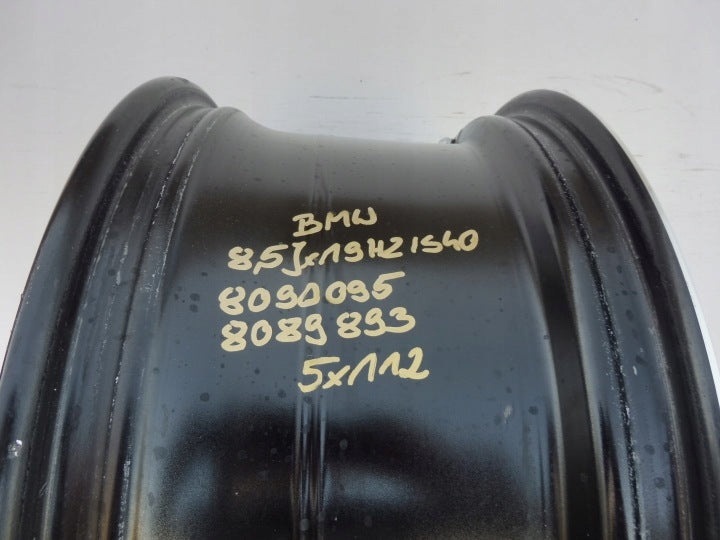 1x Alufelge 19 Zoll 8.5" 5x112 40ET 8090095 BMW 3 G21 G20 Rim Wheel FEL5615915450ww