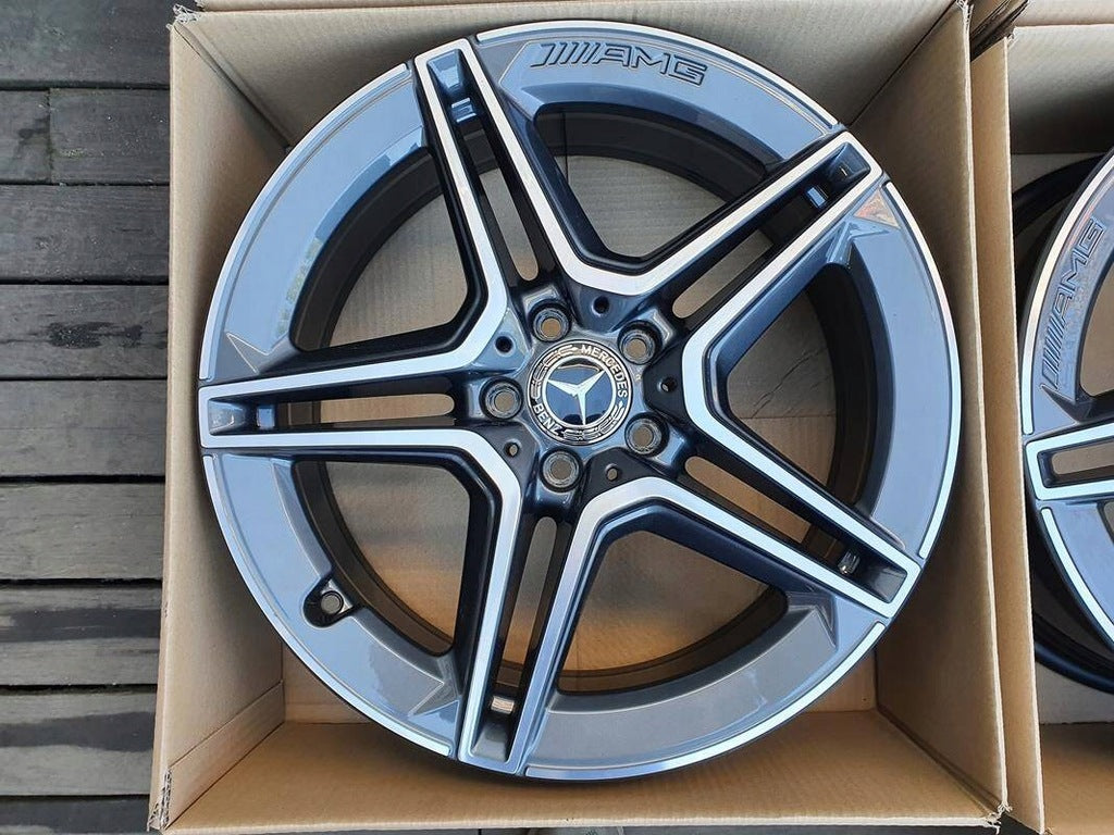 4x Alufelge 19 Zoll 7.5" 5x112 53ET Glanz A2474011500 Mercedes-Benz Glb Gla Amg FEL1489925539xv