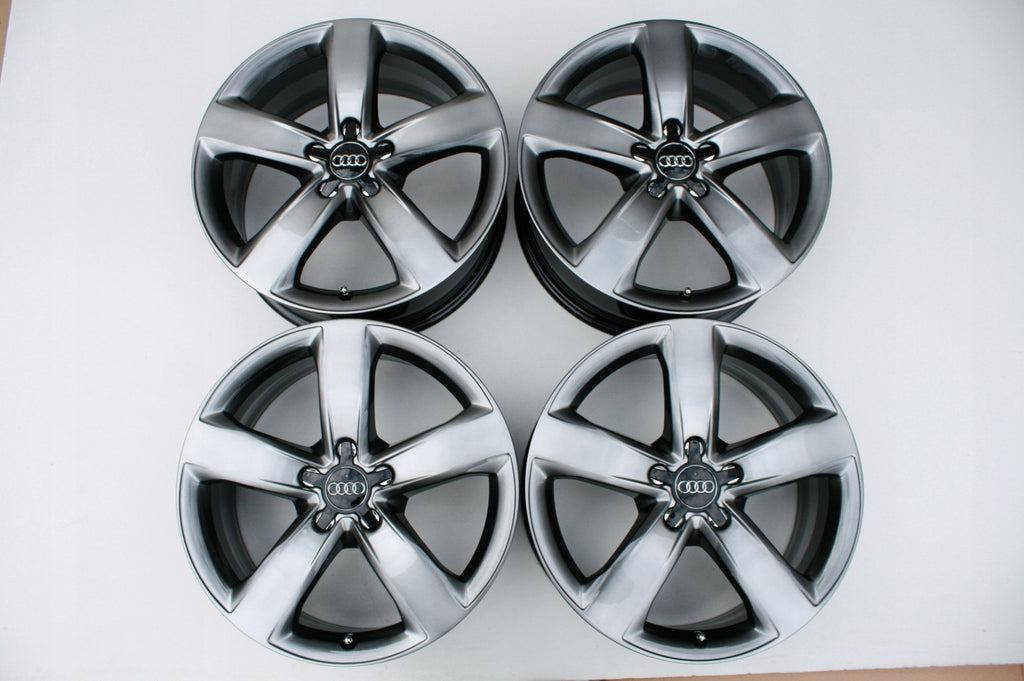 4x Alufelge 18 Zoll 7.5" 5x112 37ET Glanz 4G0601025M Audi Allroad Rim Wheel