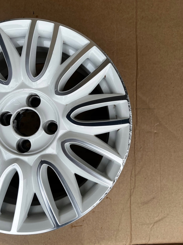 1x Alufelge 16 Zoll 6.5" 4x98 35ET Matt Graphit 51940830 Fiat 500 Mg Rim Wheel