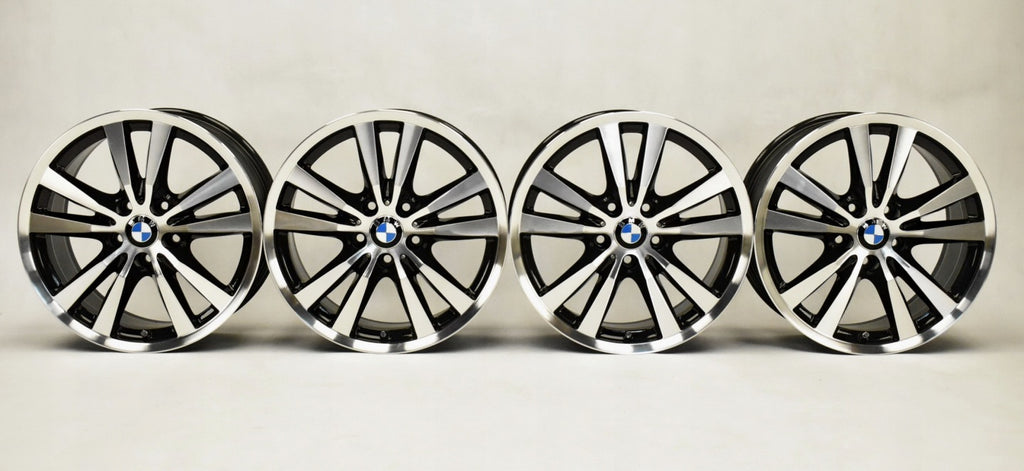 4x Alufelge 18 Zoll 8.5" 5x120 46ET Glanz Schwarz 6853952 BMW X5 F15 Rim Wheel FEL4914741255hn