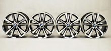 Laden Sie das Bild in den Galerie-Viewer, 4x Alufelge 18 Zoll 8.5" 5x120 46ET Glanz Schwarz 6853952 BMW X5 F15 Rim Wheel FEL4914741255hn