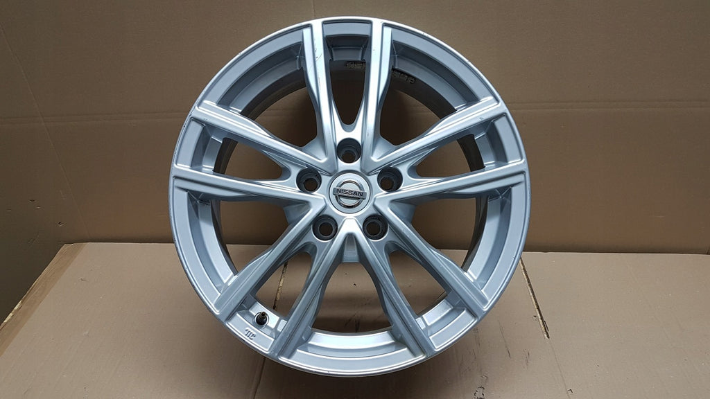 1x Alufelge 17 Zoll 7.0" 5x114.3 40ET KBA4094E260 Nissan Qashqai Rim Wheel