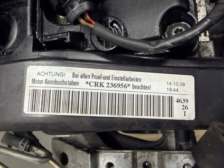 Motor Audi Seat VW A3 Leon CRK 1.6 TDI 110PS 81kW 170TKm Diesel Engine Komplett MOT9283495973yb