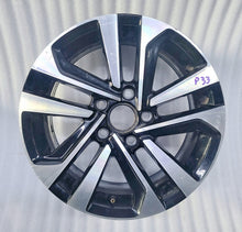 Load image into Gallery viewer, 1x Alufelge 16 Zoll 6.5&quot; 5x112 46ET Glanz Schwarz 5G0601025EA VW Golf Vii