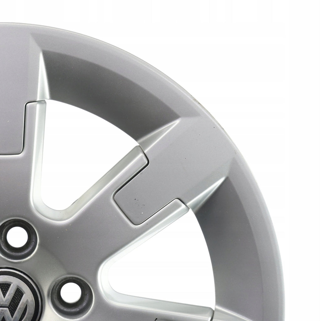 1x Alufelge 15 Zoll 5.5" 5x100 38ET Glanz Silber 6R0601025E VW Polo 6r Rim Wheel FEL4675110737tf