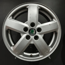 Laden Sie das Bild in den Galerie-Viewer, 4x Alufelge 15 Zoll 6.0" 5x100 38ET 1U0601025H Skoda Rapid Rim Wheel FEL7006201077vq