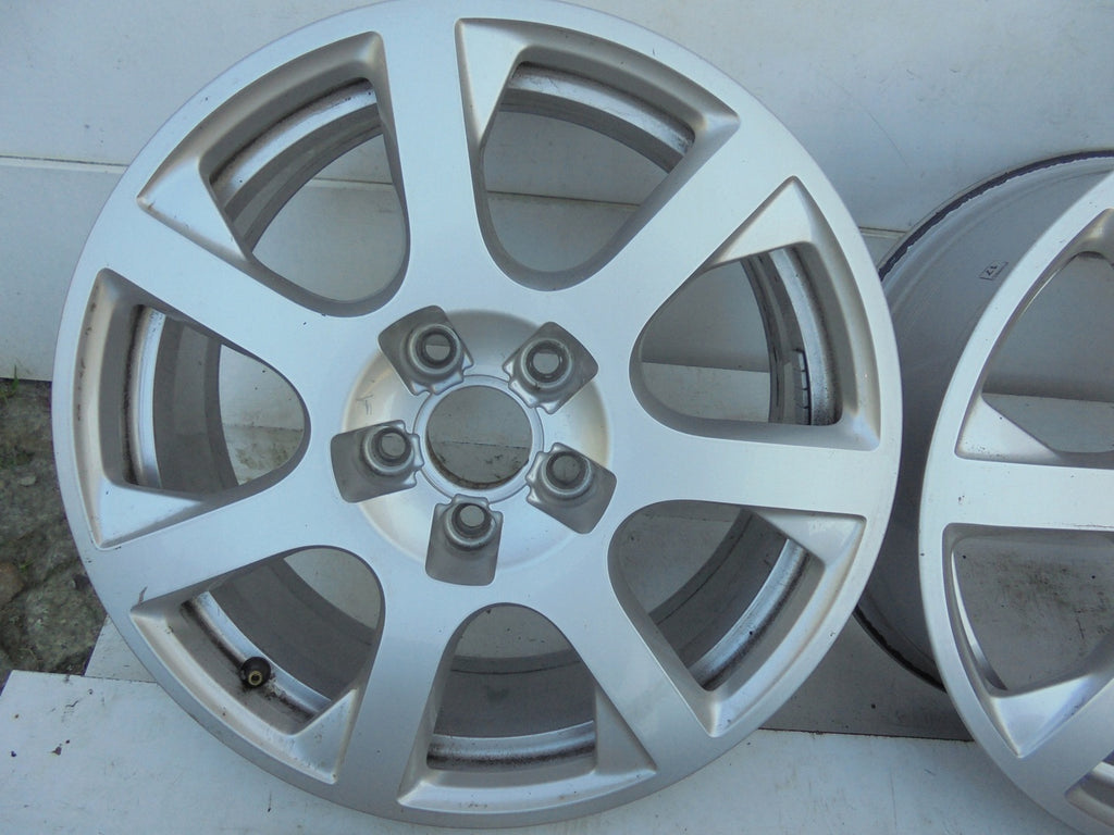 4x Alufelge 17 Zoll 7.0" 5x112 37ET Glanz Silber Audi Q5 Rim Wheel