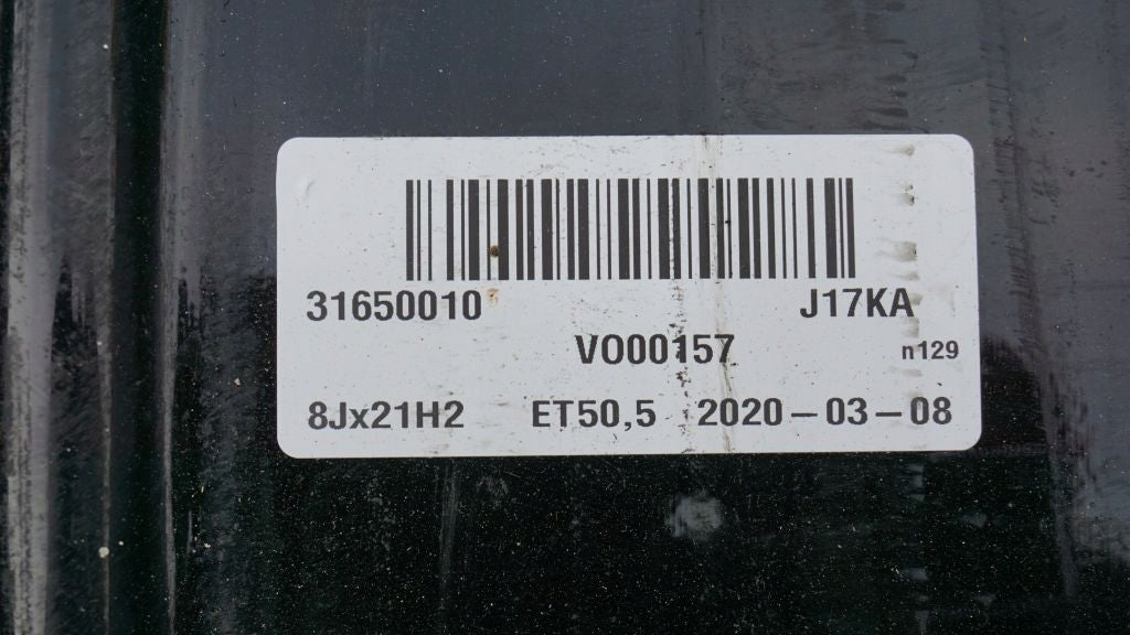 1x Alufelge 21 Zoll 8.0" 5x108 50ET 31650010 Volvo V60 Xc90 S60 Rim Wheel FEL6432049494ha