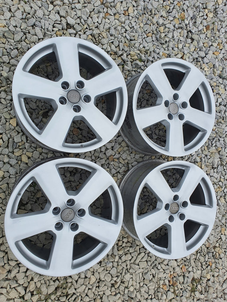 1x Alufelge 18 Zoll 8.0" 5x112 43ET Glanz Silber 8E0601025K Audi A4 B7 B6 FEL4589212658ik