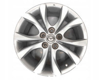 Load image into Gallery viewer, 1x Alufelge 17 Zoll 7.0&quot; 5x114.3 52 5ET Glanz Silber 9965467070 Mazda 3 5