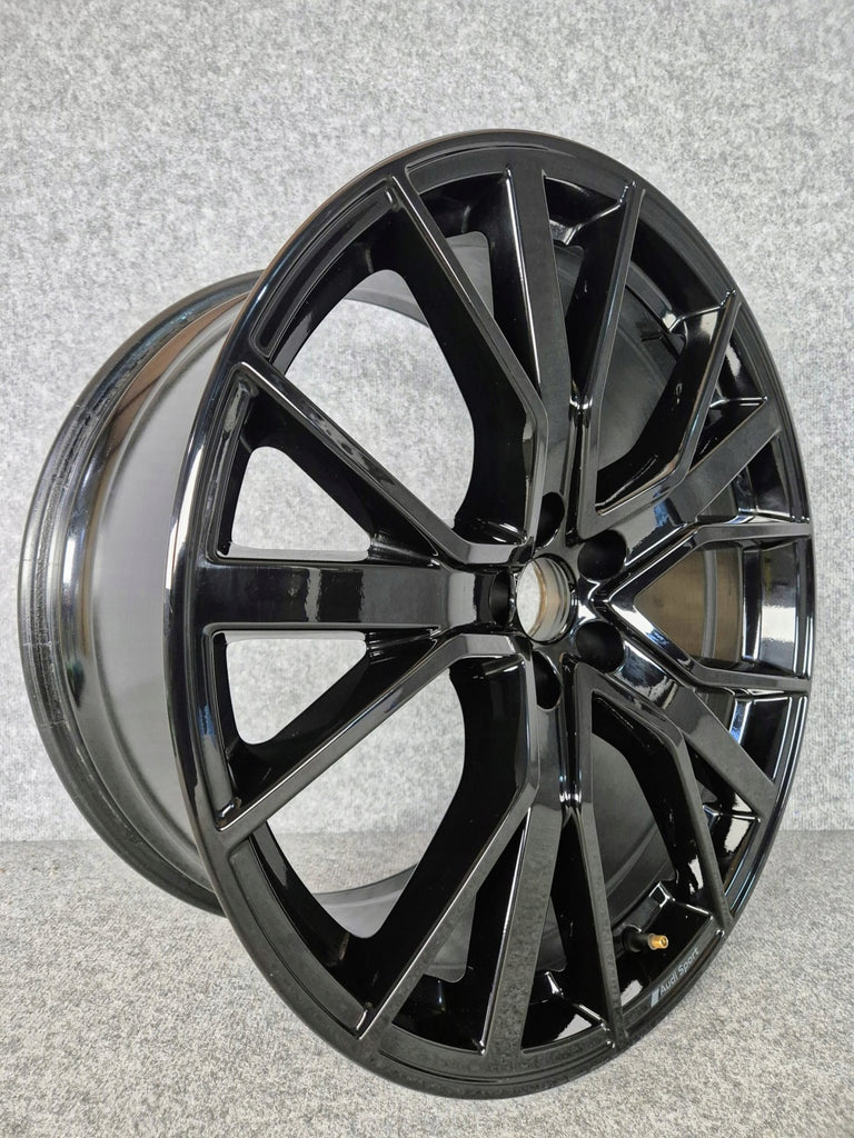 1x Alufelge 21 Zoll 9.5" 5x112 36ET Glanz Schwarz 4KE601025AJ Audi E-Tron FEL3966073584lx