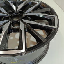 Laden Sie das Bild in den Galerie-Viewer, 1x Alufelge 17 Zoll 7.5" 5x114.3 40ET Glanz Schwarz PW457-02008 Toyota Corolla FEL8075673335eb