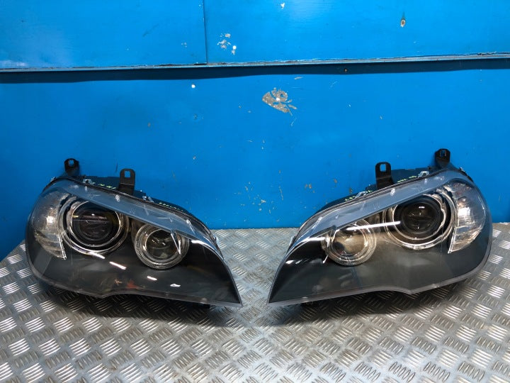Frontscheinwerfer BMW X5 E70 7161588 7161587 Xenon Ein Satz Headlight SCH5168655661ag