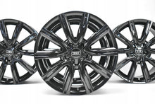 Laden Sie das Bild in den Galerie-Viewer, 4x Alufelge 18 Zoll 8.0" 5x112 39ET Glanz Silber 4G0601025 Audi A6 Rim Wheel FEL9416512661yk