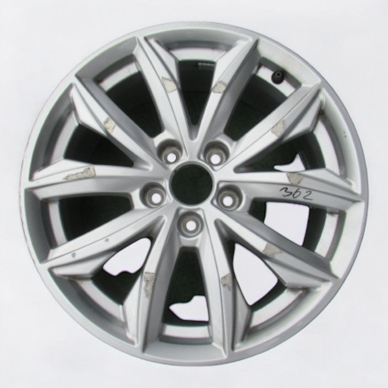 1x Alufelge 17 Zoll 7.0" 5x112 34ET Glanz Silber 80A601025 Audi Q5 Rim Wheel