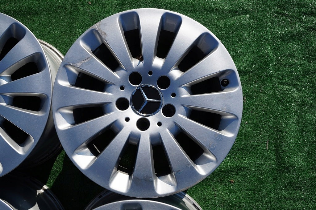 4x Alufelge 16 Zoll 7.0" 5x112 43ET A2044010602 Mercedes-Benz W204 Rim Wheel FEL1958831288in