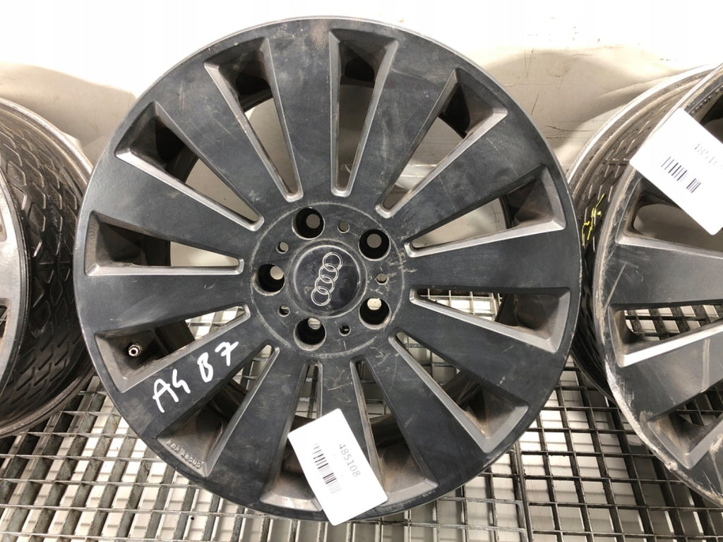 1x Alufelge 17 Zoll 7.5" 5x112 40ET Glanz Audi Rim Wheel