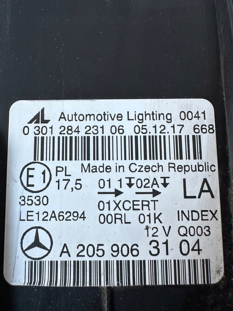 Frontscheinwerfer Mercedes-Benz A2059063104 Full LED Links Headlight SCH2685585031yp