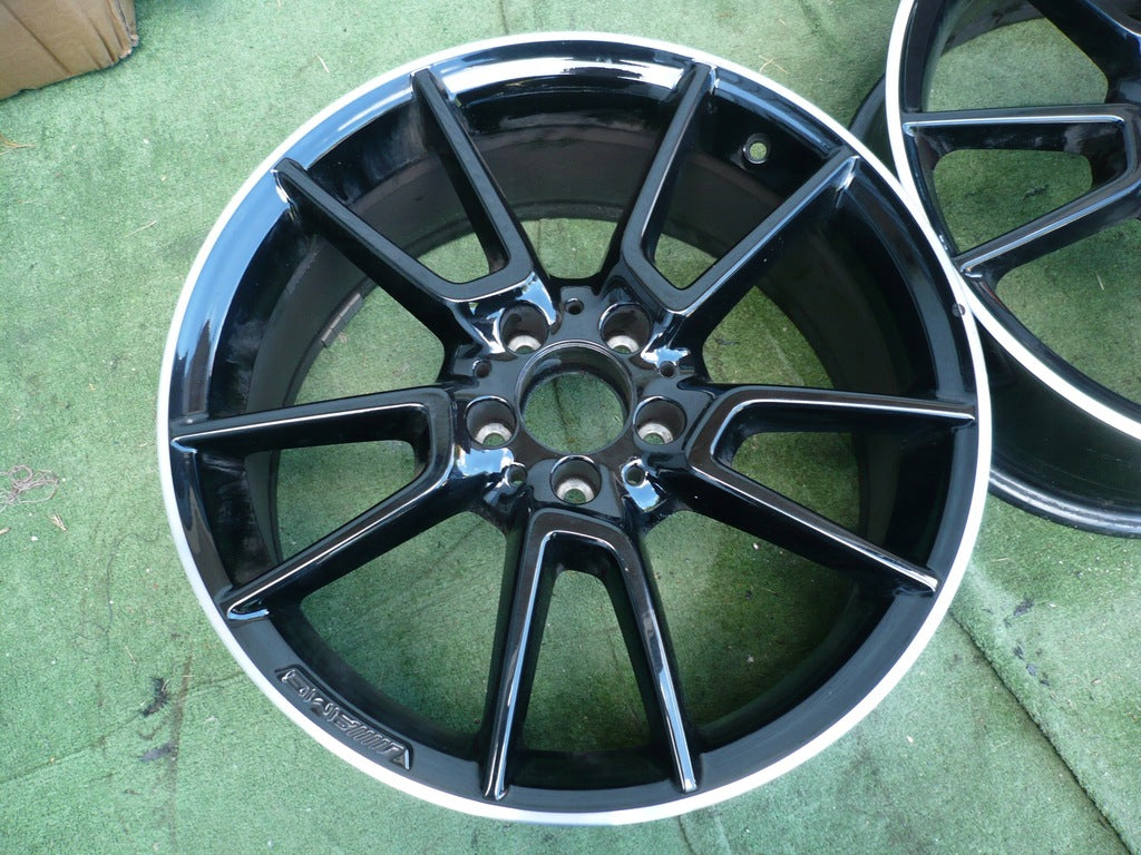 1x Alufelge 19 Zoll 8.5" 5x112 52ET A2054012300 Mercedes-Benz W205 Rim Wheel FEL2259313742bh