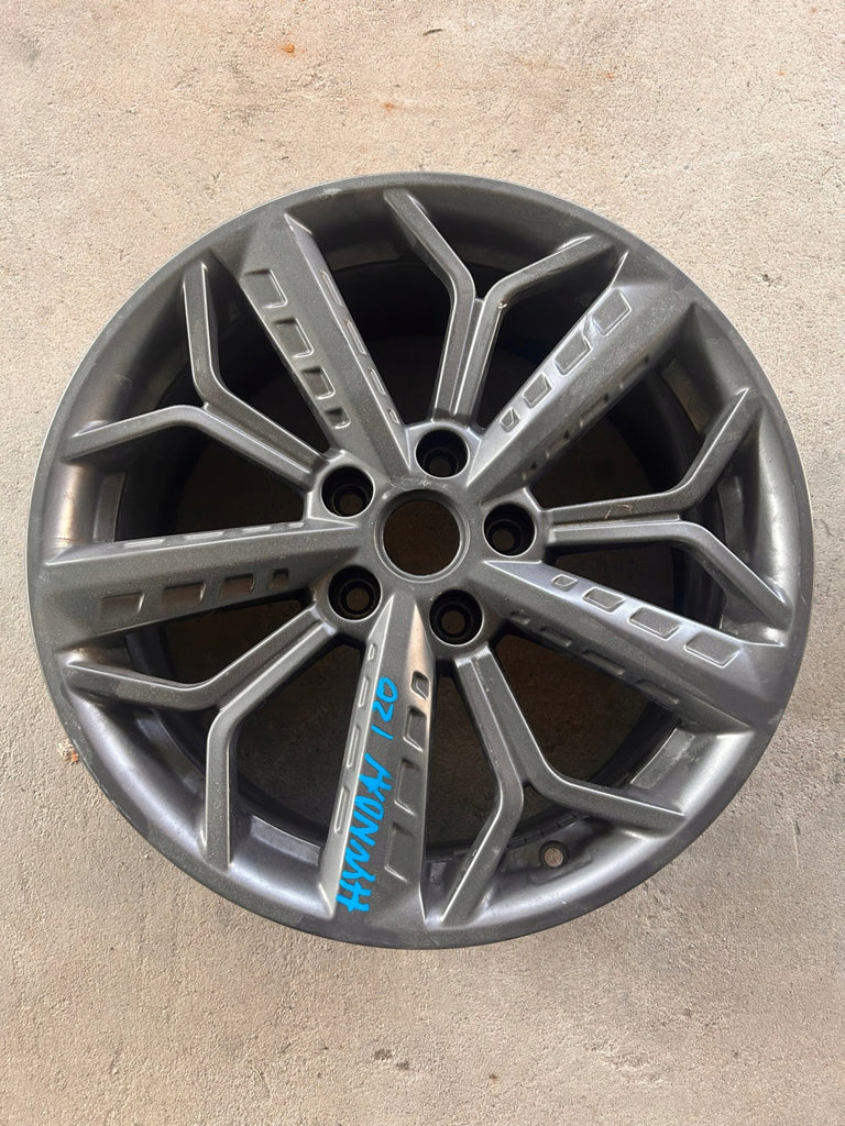 1x Alufelge 18 Zoll 7.5" 5x114.3 53ET Matt Graphit 52910-C0000 Hyundai I FEL4728499900tu