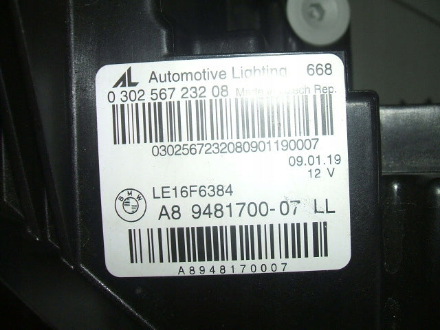 Frontscheinwerfer BMW 3 G20 9481700-07 Full LED Rechts Scheinwerfer Headlight SCH4175591786kf