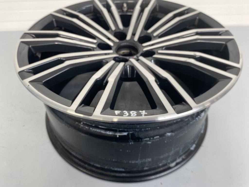 1x Alufelge 18 Zoll 8.5" 5x112 40ET Glanz Graphit 8089891 BMW G20 Mg Rim Wheel FEL8913370907za