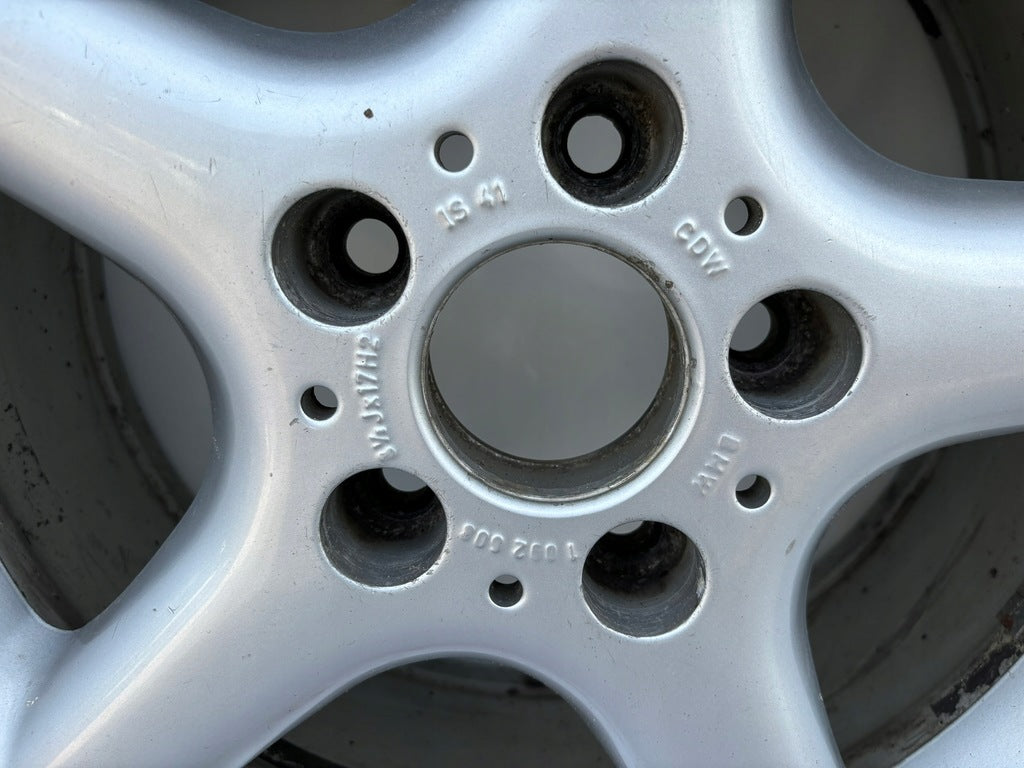 1x Alufelge 17 Zoll 8.5" 5x120 41ET 1092608 BMW E46 E39 Rim Wheel FEL4676239826iq